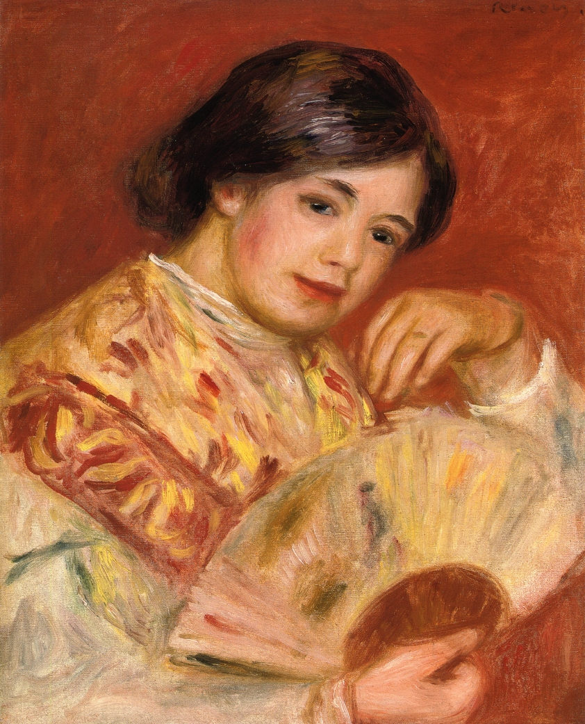 Woman with a fan 1906